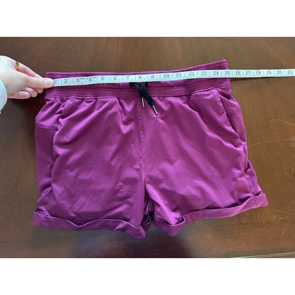 Born Primitive Casual Loungewear Training Shorts Plum Purple Women’s Size Large - Picture 5 of 8